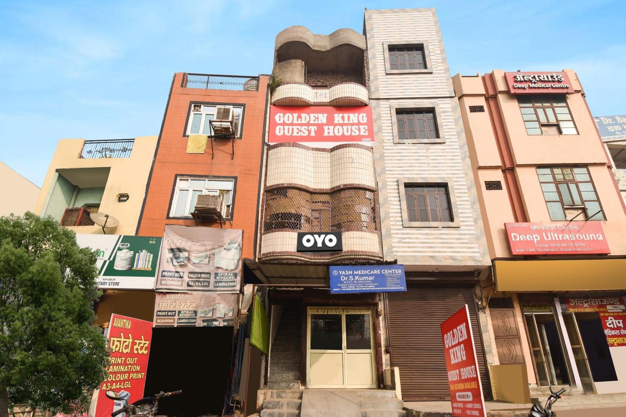 Hotel O Golden King Guest House Yeni Delhi Dış mekan fotoğraf